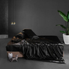 Draps de soie noire | Literie 100 % pure soie de mûrier – Taihu Snow