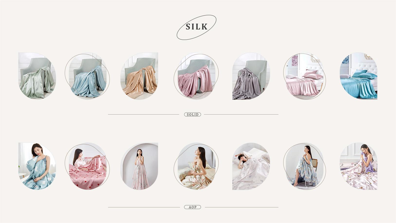 couette en soie