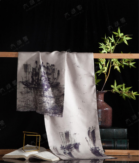 Série de foulards en soie pour hommes (1)