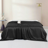Draps de soie noire | Literie 100 % pure soie de mûrier – Taihu Snow