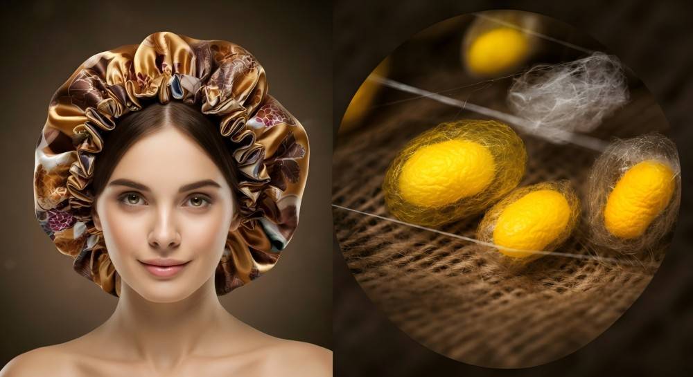 Emballage des cheveux en soie
