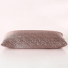 Taie d'oreiller 100 % soie de mûrier imprimée sur mesure en gros - Léopard rose