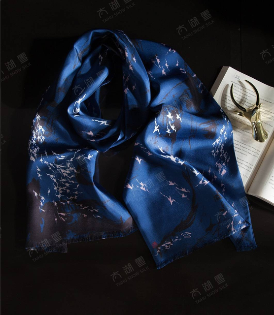 Foulard en soie pour hommes série 4
