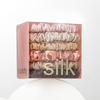 Chouchous skinny en vrac 100 % pure soie de mûrier pour filles