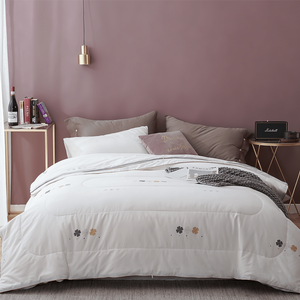 Couette remplie de soie de mûrier : couettes remplies de soie en gros