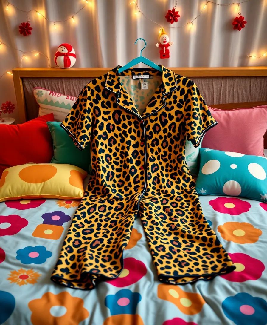 pyjama de Noël en soie8