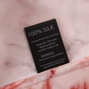 Taie d'oreiller 100 % soie de mûrier imprimée en gros avec fermeture d'enveloppe/fermeture éclair cachée - Marbre rose