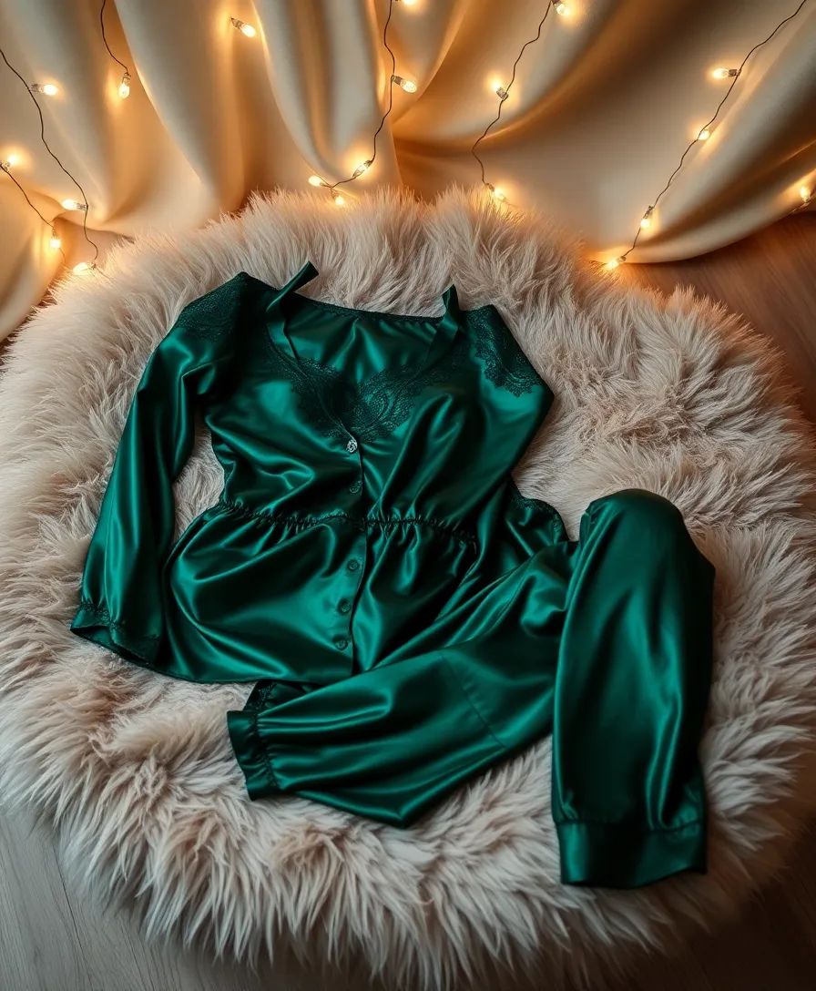 pyjama de Noël en soie6