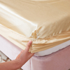 Drap-housse 100 % pure soie de mûrier, drap de lit en soie en gros - Taihu Snow Silk