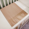 Ensemble de draps de berceau en soie en gros : drap-housse en soie de mûrier biologique avec taie d'oreiller pour bébé, ensemble de literie pour bébé doux et respirant en vrac - Taihu Snow Silk