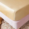 Drap-housse 100 % pure soie de mûrier, drap de lit en soie en gros - Taihu Snow Silk