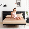Draps-housses en soie de mûrier : drap-housse en pure soie 19/22 momme, drap-housse en soie douce et rafraîchissante à poche profonde pour lit double, queen, king size, en vrac – Taihu Snow Silk
