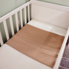 Ensemble de draps de berceau en soie en gros : drap-housse en soie de mûrier biologique avec taie d'oreiller pour bébé, ensemble de literie pour bébé doux et respirant en vrac - Taihu Snow Silk