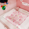 Vente en gros de mini draps de berceau : drap-housse en soie de mûrier biologique pour mini berceau portable de bébé - Taihu Snow Silk