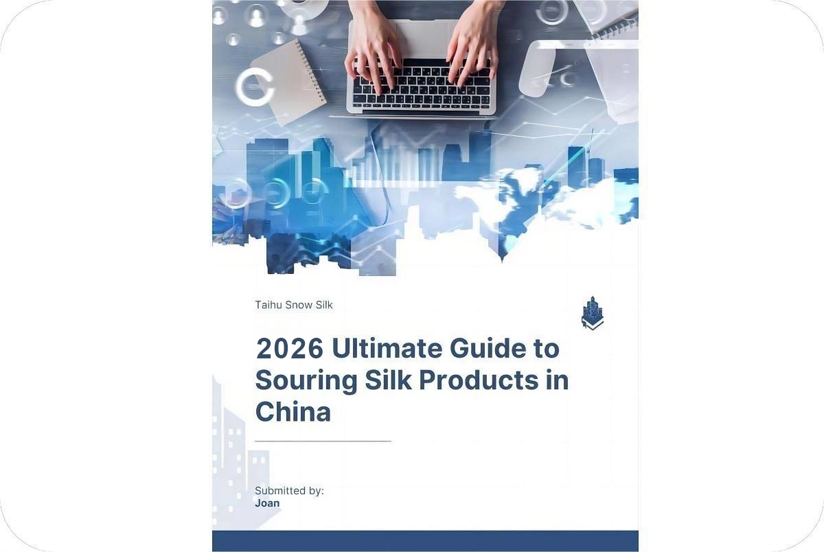 Le guide ultime pour l'approvisionnement en produits en soie en Chine 2026
