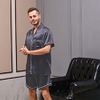 Pyjamas en soie brodés en gros | Fabricant de pyjamas en soie personnalisés - Taihu Snow
