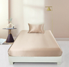 Drap-housse en soie pour cheveux et peau : drap-housse en soie de mûrier, literie en soie lisse anti-frisottis à poche profonde pour cheveux et visage en vrac – Taihu Snow Silk